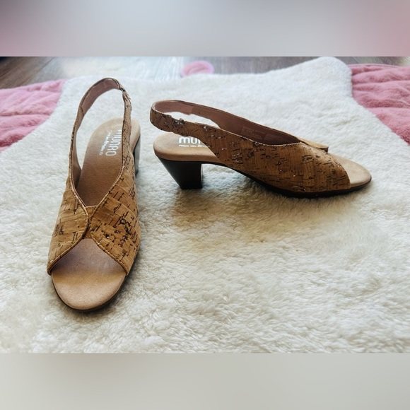 NEW MUNRO Rochelle Healed Slingback Women’s Sandals - Picture 7 of 10